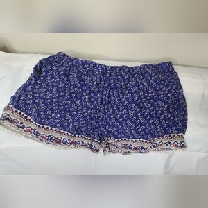 No Boundaries Sleep Shorts - Boho -  Floral